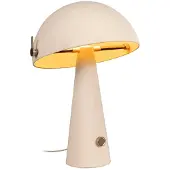 Lucide BARONE - Lampe de table – Crème, 38 cm, 52 cm