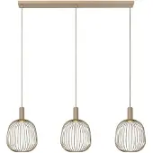 Lucide Esterel 3-Light Suspension Taupe