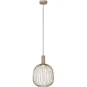 Lucide Lampe pendante Ø 25cm Esterel mini GU10 marron sable