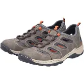 Rieker , modèle : 0806529 080. Chaussures pour hommes. Mocassins sportifs à lacets, couleur marron, style décontracté