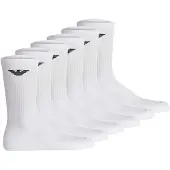 Emporio Armani Chaussettes de sport blanc