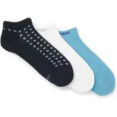 BOSS Lot de trois paires de chaussettes longueur cheville