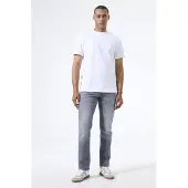 Garcia Russo homme Jeans, 36/32, Gris, Tapered fit