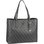 GUESS Sacs à main 'MERIDIAN II GIRLFRIEND TOTE' gris foncé / noir