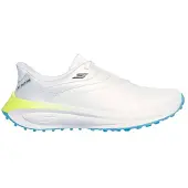 SKECHERS Chaussures de golf à enfiler, imperméables, Flow SI, hommes, blanc