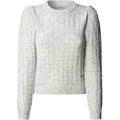 Pepe Jeans pour femme. PL7000131 Pull Kera blanc (L), Casuel, Coton