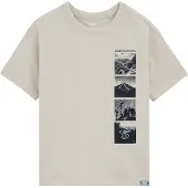 We fashion T-Shirt beige / bleu / gris / noir