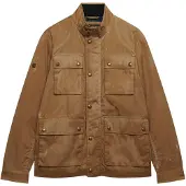 Superdry pour homme. M5012358A Veste Merchant Racer Wax marron (3XL), Beige, Coton, De plein air