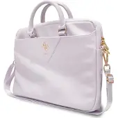 GUESS Torba GUCB15ZPGSTEGU 16" fioletowy/pourpre Triangle 4G (16"), Sac pour notebook, Violet
