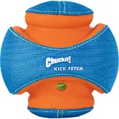 Chuckit! Giggle Kick Fetch Dog Toy Bleu