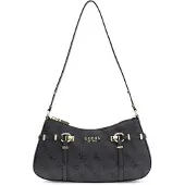 GUESS Sac bandoulière 'Shoulder Bag Coal Logo' gris foncé