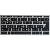 Satechi , clavier Bluetooth Slim X1 avec rétroéclairage espagnol, gris