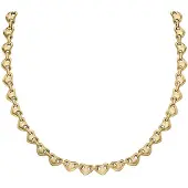 Emporio Armani EGS3330710 Collier, (Acier inoxydable, Laiton)