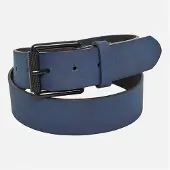 French Connection Ceinture en cuir Courtland Homme Marine