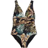 Next Maillot de bain azur / umbra / moka / noir