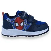 Leomil Garçons, Baskets, Chaussures pour enfants, baskets, Spiderman, Bleu, (32)