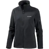Columbia Veste en polaire fonctionnelle 'Fast Trek II' noir / blanc