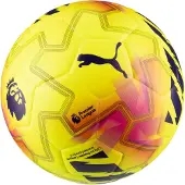 Puma Orbita Match Pl Lights Fifa Quality Football Ball Jaune 5
