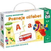 Kapitan Nauka Captain Science Lernpuzzle Alphabet 3-6 Jahre (24 pièces)
