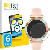 BROTECT Protection Clair, Film de protection pour smartwatch, Transparent