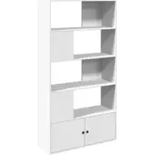 vidaXL Bibliothèque blanc 100x36x189 cm bois d'ingénierie