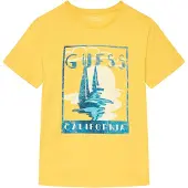 GUESS T-shirt Garçon Rich Yellow