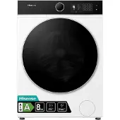 Hisense WF5I8043BWF machine à laver Charge avant 8 kg 1400 tr/min Blanc