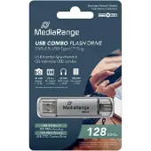 MediaRange Clé Usb Mr938-1 Usb 3.2 Combo 128gb