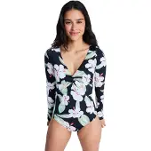 Roxy Beach Classic Swimsuit Bleu M Femme