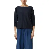 Comma Pull-over bleu marine