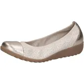 Caprice Ballerines beige / or