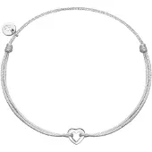 Glanzstücke Bracelet gris / argent