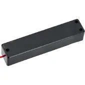 Fazley 10596 micro chevalet pour basse 7 cordes, noir