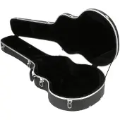 Fazley Protecc AJBK étui ABS pour guitare folk jumbo noir