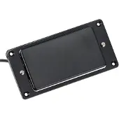 Fazley 10597 humbucker (position chevalet) pour basse, noir
