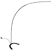 LINDBY Lampadaire , DANUA, dimmable, Noir, Bureau / espaces de travail, Métal, Moderne