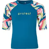 Protest Eden Woman Rashguard Bleu L Femme