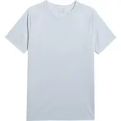 4F Hommes, T-shirt de sport, Herren-T-Shirt (XL), Blanc, XL