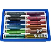 Staedtler Crayon de couleur triangulaire Noris colour, boîte de 288 pièces (288x)