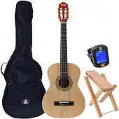 Lapaz 002 NT 3/4 pack débutant guitare classique