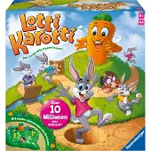 Ravensburger Jeux pour enfants Lotti Karotti 22343 Jeu de course pour 2
