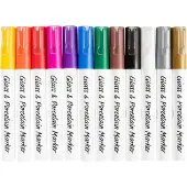 Creativ Company Glass & Porcelain Marker Pen Multicolore Enfants