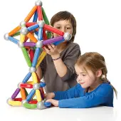 Smartmax SMART Toys SmartMax Build XXL 70-pièces - Jeu magnétique dans boîte plastique SMX907