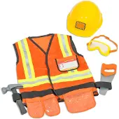 Melissa & Doug Déguisement enfant Costume de Travailleur de la Construction