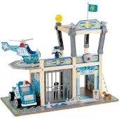 Hape Metropolitan Policy Dolls House Bleu