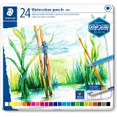 Staedtler Lot de 24-crayons aquarellables