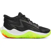 Under Armour Gs Jet ´25 Basketball Shoes Noir EU 40 Garçons,Filles