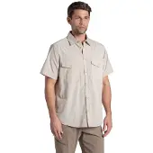 Craghoppers Kiwi Ii Short Sleeve Shirt Beige 3XL Homme