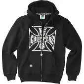 West Coast Choppers Og Logo Full Zip Sweatshirt Noir 2XL Homme