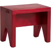 HAY Manolito Tabouret Short | Red